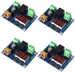 4 Pcs DC 12V–36V Low Voltage Disconnect Protection Module