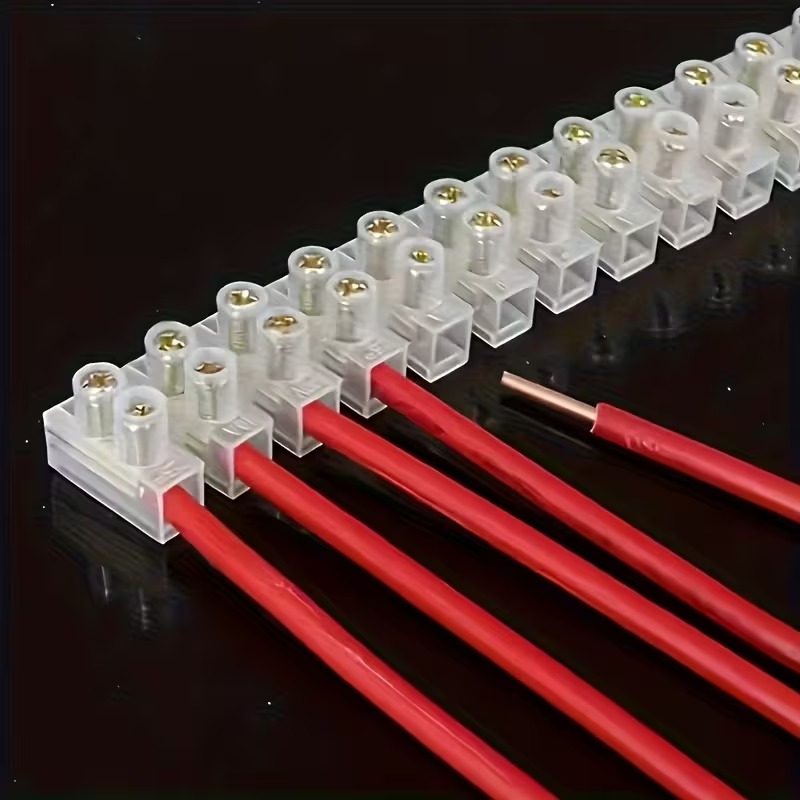 2-Piece 10A Screw Terminal Block Connector